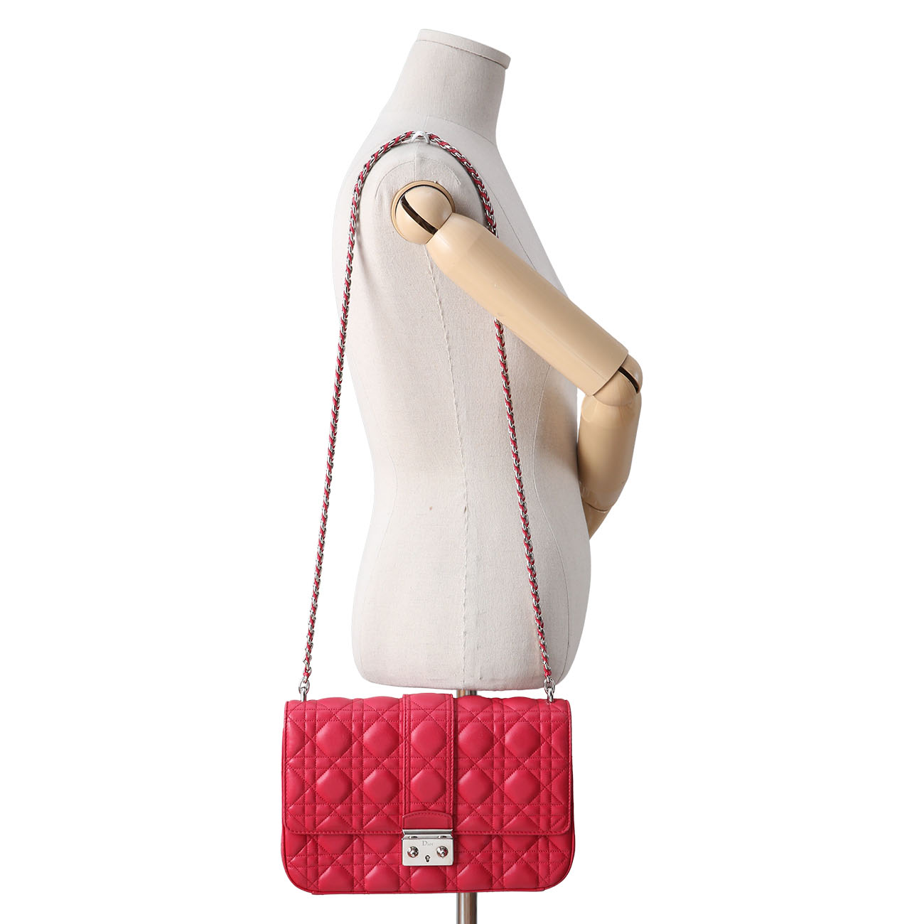 CHRISTIAN DIOR(USED)크리스찬 까나쥬 체인 플랩백